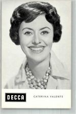 Caterina Valente DECCA Schallplatten Schlagersänger FOTO KEINE AK