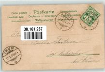 Blumenduft Duftkarte 1903