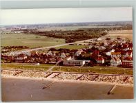 27472 W2190 Duhnen FOTO KEINE AK Fliegeraufnahme von Strand und Ort Foto Original aus Archiv eines Ansichtskartenverlags Ort handschriftlich