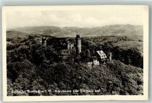 64625 W6140 Auerbach Foto AK Fliegeraufnahme Schloss Ruine