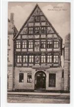 Zerbst mit Apostelhaus am Markt ungelaufen Gute Erhaltung.