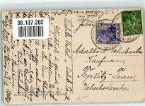 18225 O2565 Brunshaupten Kühlungsborn, Ostseebad 1924 - Heraufziehendes Gewitter über der Ostsee