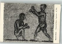 Thuburbo Majus Mosaik mit Boxer Museum von Bardo Boxen