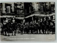 London Wachablösung auf dem Whitehall Militär Großbritannien Foto AK