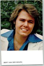 Portrait des Sängers Bert Van Der Bourg Fotograf Prange Schlagersänger FOTO KEINE AK