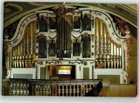 O6201 Möhra Lutherkirche Kirchenorgel Gebrauchsspuren