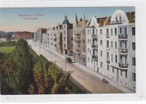 Neusalz a. d. Oder - Nowa Sól / Kreis Freystadt - Kozuchów. Bahnhofstraße ungelaufen Gute Erhaltung.