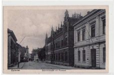 Opladen mit Bahnhofstraße und Postamt ungelaufen Gute Erhaltung.