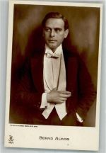 Portrait von Bernad Aldor Rotophot 154/3 Filmschauspieler