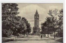 Berlin Wilmersdorf, Grunewald mit Kaiser Wilhelm Turm in Grunewald ungelaufen Gute Erhaltung.