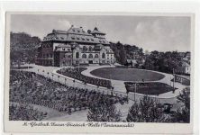 Mönchengladbach mit Kaiser - Friedrich - Halle, Vorderansicht. Feldpost, Stempel von 1940. Gute Erhaltung.