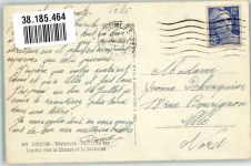 65100 Lourdes 1949 Foto AK Seilbahn