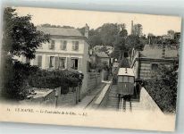 76600 Le Havre Foto AK Bergbahn