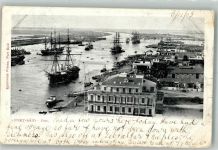 Port Said 1903 Gebrauchsspuren Hafen