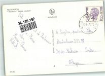 Alle-sur-Semois 1975 Foto AK Gasthaus