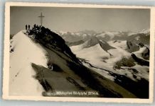 6450 Sölden 1943 Winter Gipfelkreuz Wildspitze