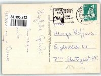 95615 W8590 Marktredwitz Foto AK Panorama des Ortes Egerland-Kulturhaus Stadtbücherei Museum Schwimmbad Kinderheim Kreiskrankenhaus