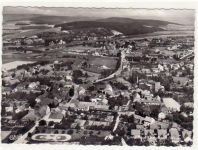 Emmerthal - Kirchohsen ( Weser ). ein Luftbild gelaufen, 1966 kleiner Knick unten rechts, sonst gut erhalten