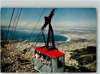 Kapstadt Cape Town 1962 Foto AK Seilbahn Tafelberg