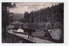 Großbreitenbach i. Th. mit Mühle im Grundstal ungelaufen Gute Erhaltung.