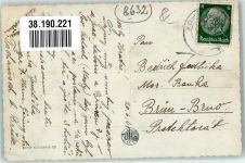 Most Brüx 1941 Gebrauchsspuren
