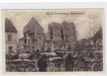 Markt in Ortelsburg / Szczytno ungelaufen Rückseite leicht fleckig, sonst gut erhalten.