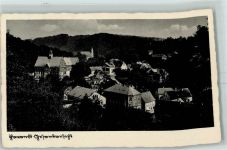 01737 O8223 Tharandt Gebrauchsspuren Bahnpoststempel Scan verzogen