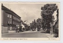 Ilmenau / Ilm-Kreis. Lindenstraße mit Cafe Funcke und Hotel. Ungelaufen. Top Erhaltung.