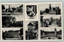 90518 W8503 Altdorf b. Nürnberg - Marktplatz Rathaus Kirche Oberes Tor Krankenhaus Wappen