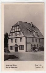 Soest mit Hotel zur Börse gelaufen, mit Marke und Stempel von 1955. Gute Erhaltung.