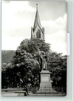 O5000 Erfurt Denkmal an der Kaufmannskirche AK Luther 1988 Foto AK
