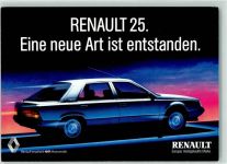 Renault 25 Werbung Auto KEINE AK