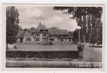 Bensheim an der Bergstraße. Gauschule des N.S.L.B gelaufen, ca. 1940. Gute Erhaltung.