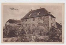 Apolda. alte Schloß ungelaufen kleiner Knick unten rechts, leicht fleckig, sonst gut erhalten