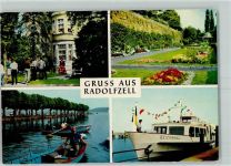78315 W7760 Radolfzell am Bodensee - MS Reichenau Gondelhafen Ruderboot