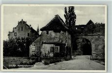 97346 W8715 Iphofen Gebrauchsspuren Mainbernheimer Tor