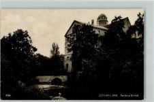 06366 O4370 Köthen , Anh - Schloß Köthen Wassergraben