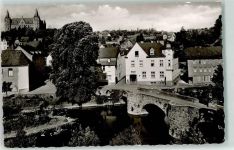 65589 W6253 Hadamar , Westerw - Alte Brücke Postamt Schloß Hadamar