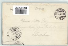04860 O7290 Torgau 1904 Gebrauchsspuren Elbe Fischer Frachtschiffe