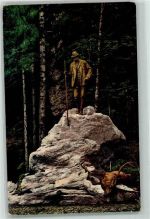 Bad Ischl Jagd Denkmal Photochromie E. Brandt Gmunden AK Kaiser Franz Josef I.