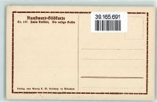 Nr. 197 sign. Hans Volkert Die rosige Brille AK Kunstwart Postkarte