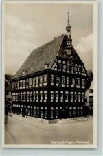 71706 W7145 Markgröningen - Rathaus Fachwerk