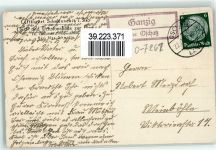 04774 O7261 Schmannewitz - Gasthaus und Pension zur Post Landpost Banzig über Oschatz