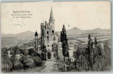 Teplice Teplitz-Schönau 1911 - Kaiser Franz Josefs Warte Mittelgebirge