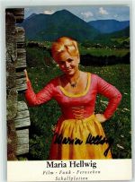 Maria Hellwig Faksimile Unterschrift Rüdel Verlag Volksmusik