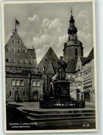 O4250 Lutherstadt Eisleben Denkmal Rathaus AK Luther
