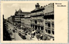 Warschau Warszawa - Marszalkowska Straßenbahn Oldtimer