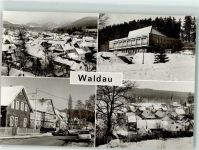98553 O6051 Waldau b Hildburghausen - Winter EH Bergkristall Auto