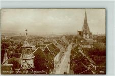 99974 O5700 Mühlhausen , Thür - Blick vom Rabenturm Kirche Fabrik