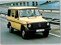 Benz 280 GE Werbung Mercedes